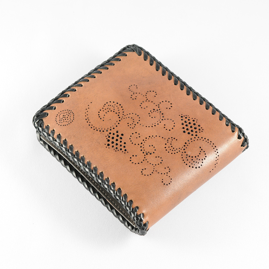 Yuzen-Chokoku Wallet / Bi-fold type